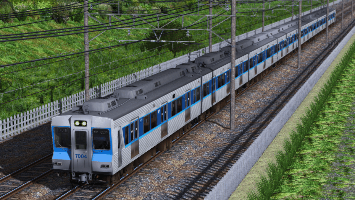 京成　1000形　3200形　3500形　3600形　北総鉄道7150形 Railsim】北総7000形 北総線 新鎌ヶ谷～西白井駅間モジュール