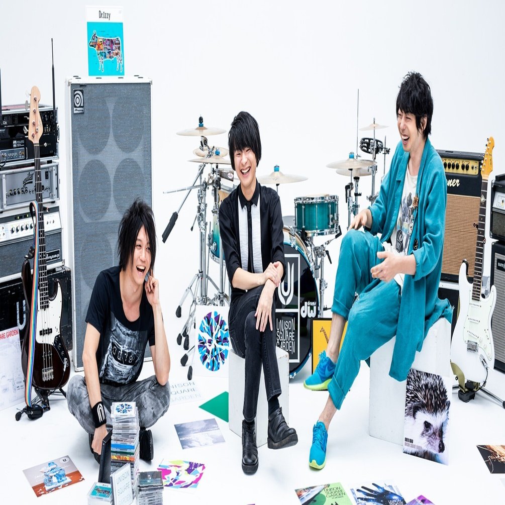 UNISON SQUARE GARDEN - UNISON SQUARE GARDEN 音楽隊と紋章パーカー (M) UNISON SQUARE GARDEN グッズ 音楽隊と紋章 ジップパーカーM