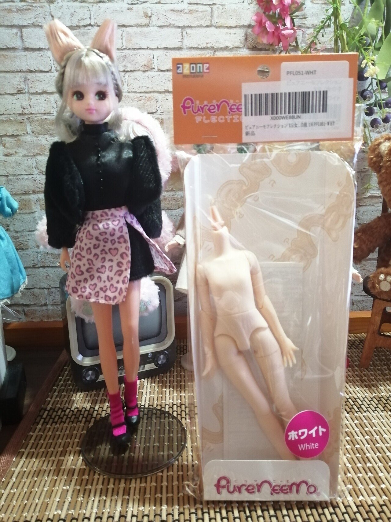 リカちゃんを稼働ボディにしました。｜ドール雑記@ここなっつ