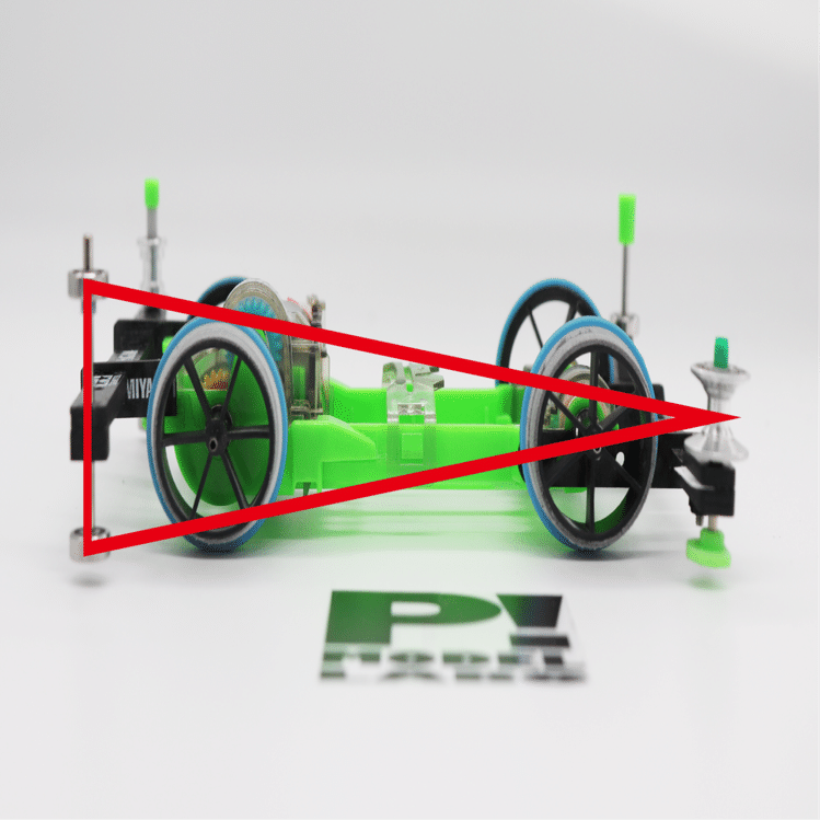ミニ四駆好き ミニ四駆 ローラー 15529 2段低摩擦プラローラー (13-13mm) ブラック #mini4wd