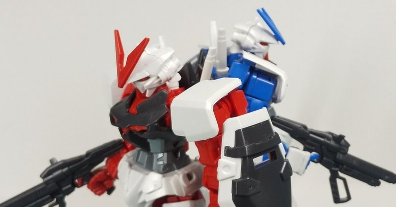 HGガンダムアストレイレッドフレーム　組み立てみた