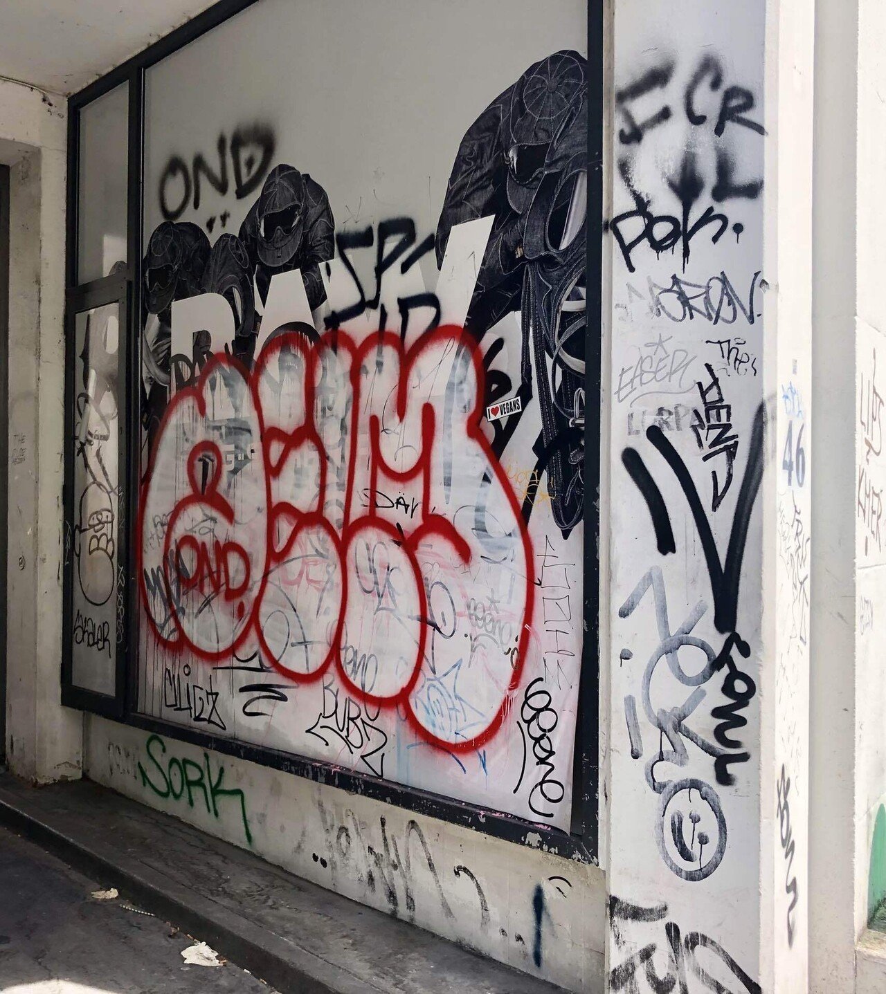 街の落書き30 さまざま｜之哲／Yuki Satoru