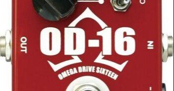 エフェクトペダルの伏兵③ HAO OD-16 Omega Drive Sixteen｜Rockfish's