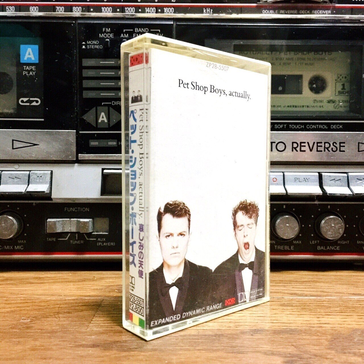 PET SHOP BOYS Actually 哀しみの天使 カセットテープ