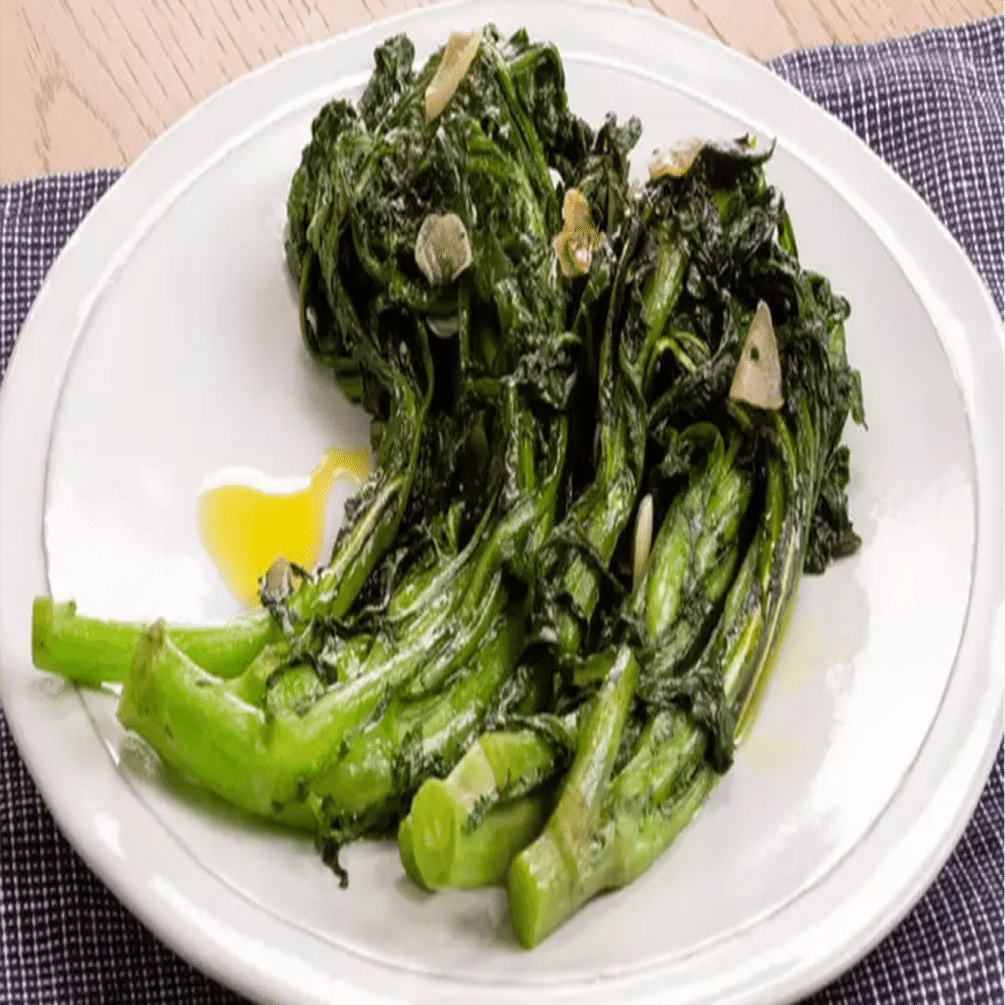 07 春菊を蒸し焼きにする たべドリ 料理のトレーニングドリル By Cookpad