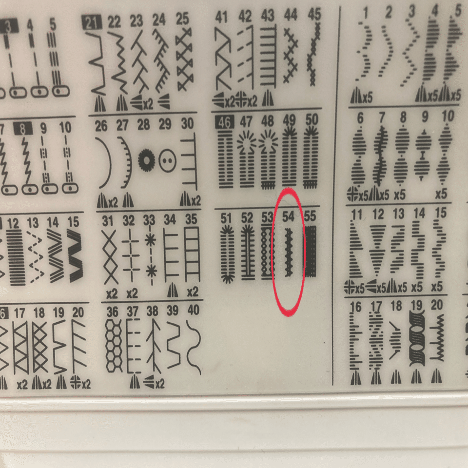 ミシンの練習 かんぬき止めの縫い方 ソーイングスクエア Note