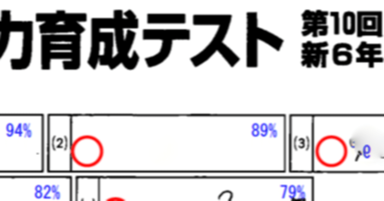 日能研】初めての育成テスト|中学受験~桜咲け!!~ 日能研】初めての育成テスト|中学受験~桜咲け!!~