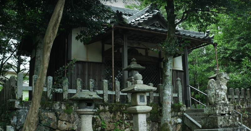 野坂神社拝殿