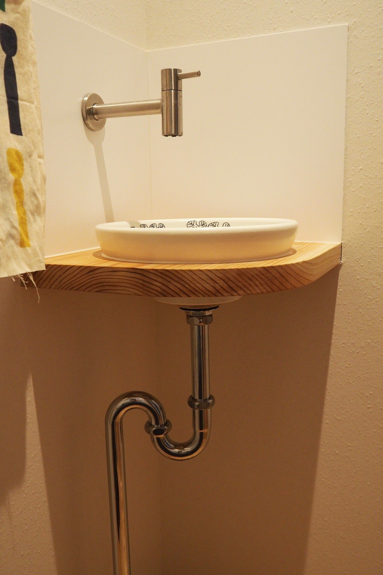 トイレのオリジナル手洗いボウル Tetsukonagano Note