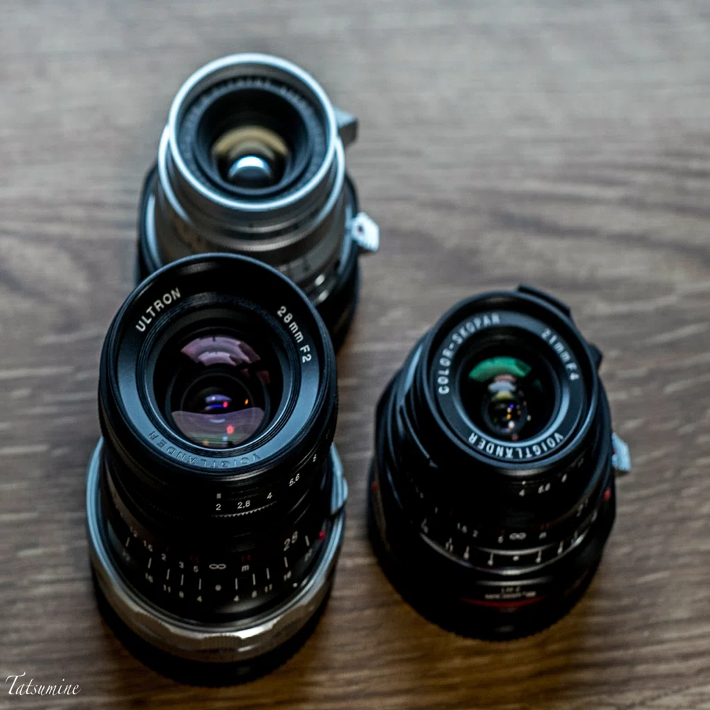 コシナ Voightlander ULTRON 28mm F2 VM｜tatsumine
