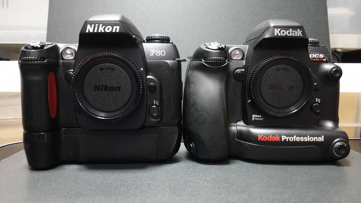 カメラ談義 #ニコンF80と仲間達 #コダックDCS Pro SLR/n｜Mattaka 