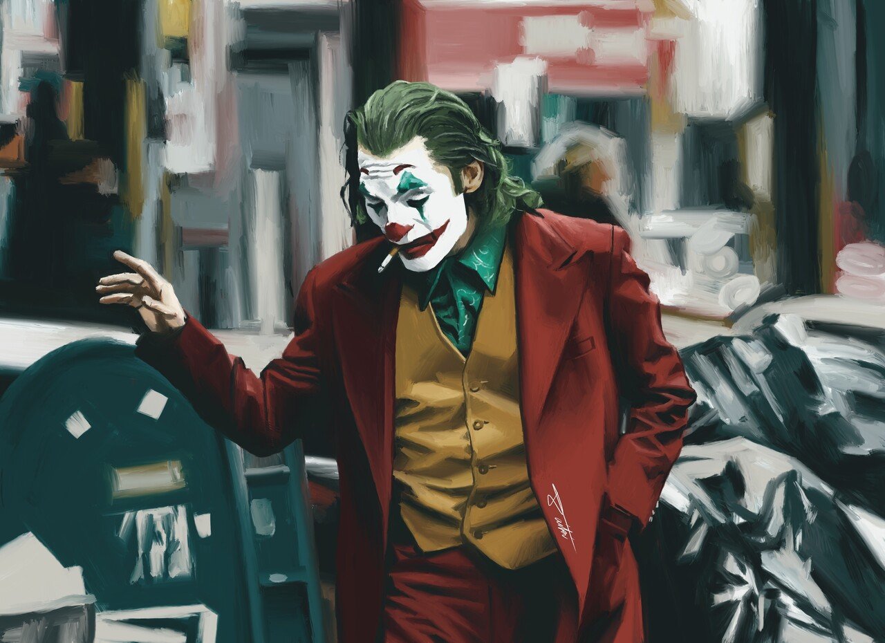 JOKER／ジョーカー／絵画 アート】映画『ジョーカー／JOKER』プレドラッグ・ラドビッチェ