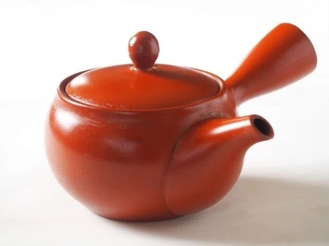 【急須】赤茶色１客　お茶屋さんにて購入　中古品 急須が好き」｜伊藤 尚哉(naoya ito)