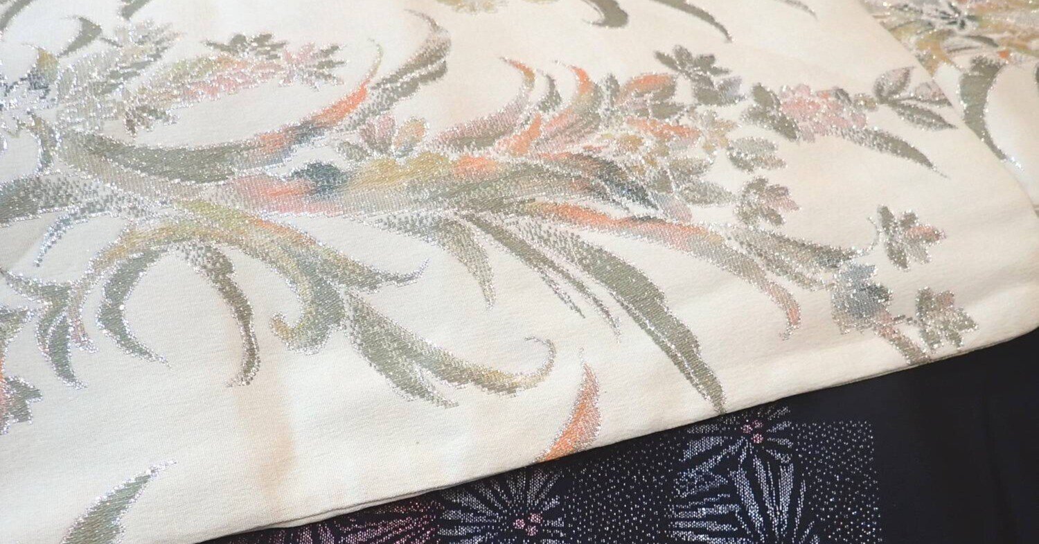 星振る夜のマジョリカお召|昭和きもの愛好会