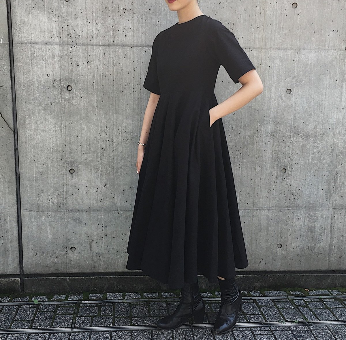 新作ワンピースは生地を5mも使った話。&夏のワンピース追加の告知も  