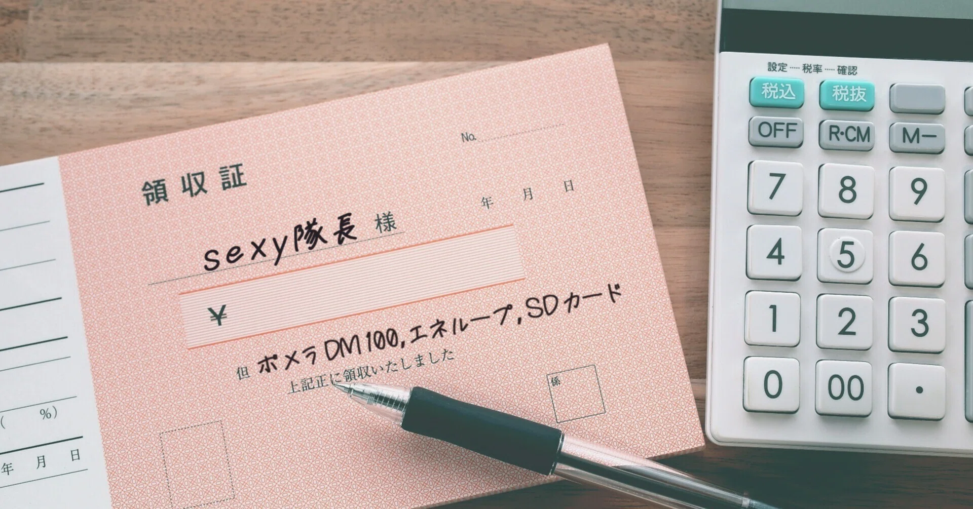 但書：ポメラ DM100，エネループ，SDカード【領収書は白紙で。】｜born 