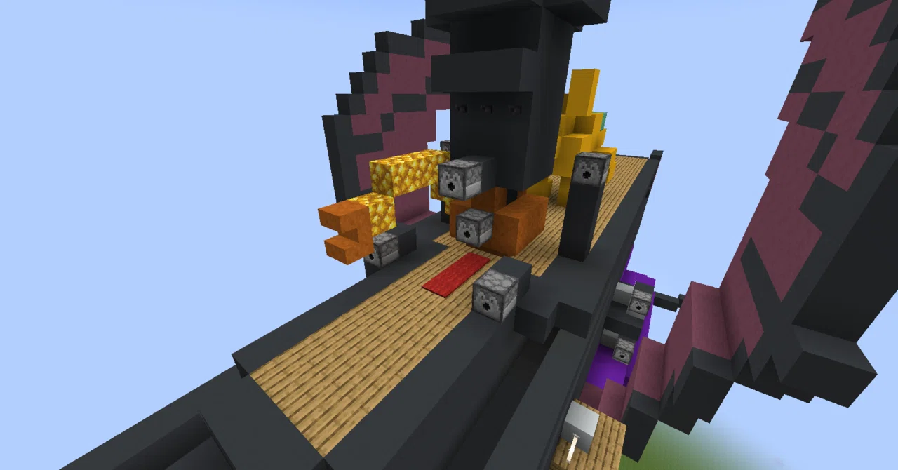 Minecraftで戦艦ハルバード作ってみた ちょこみんと Note