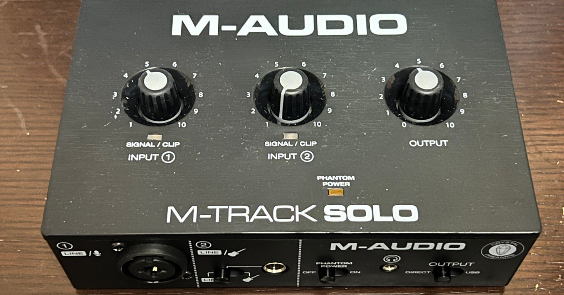 機材レビュー]M-Track Solo - 5000円で買えるオーディオ