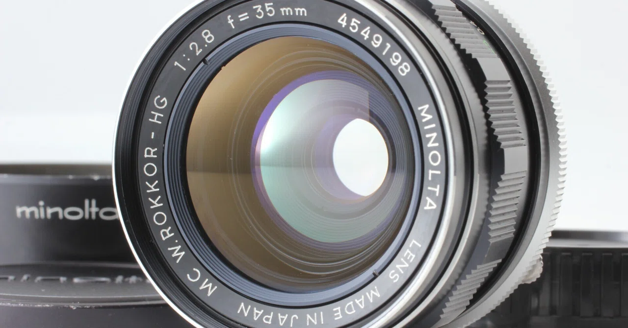 Minolta MC W.ROKKOR-HG 35mm F/2.8の分解｜フィルムカメラ修理の