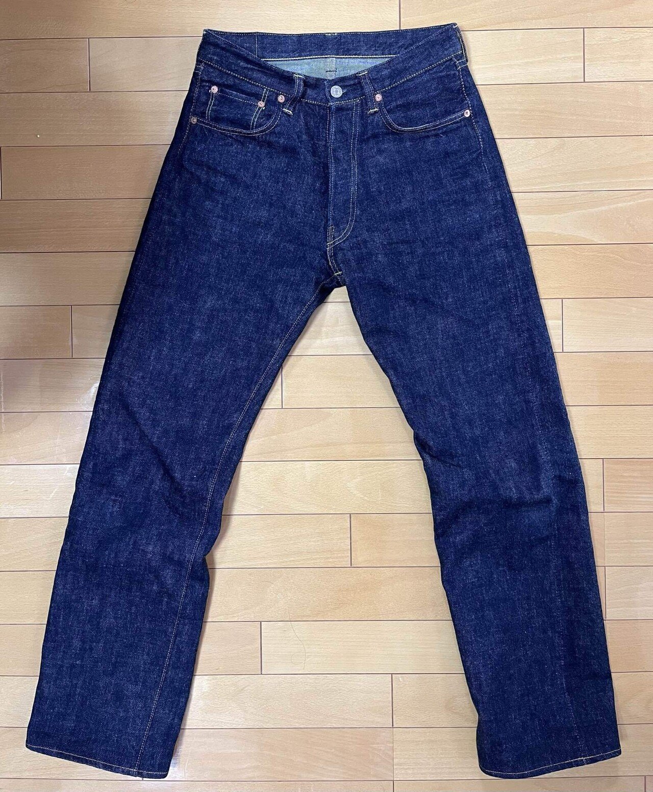 LVC 1955】 & 【TCB 50's】 リジッドからの縮み、サイズ感比較など｜せん