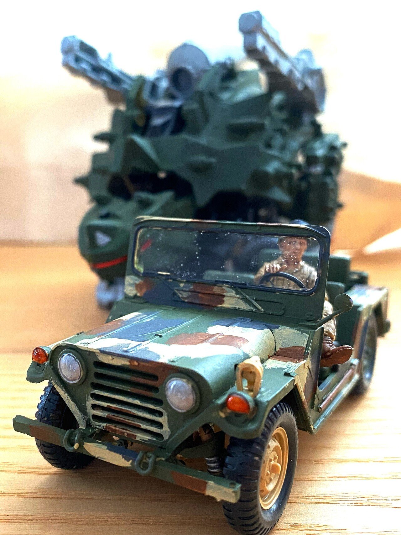 1/35スケールの車を作った話｜nyapoona