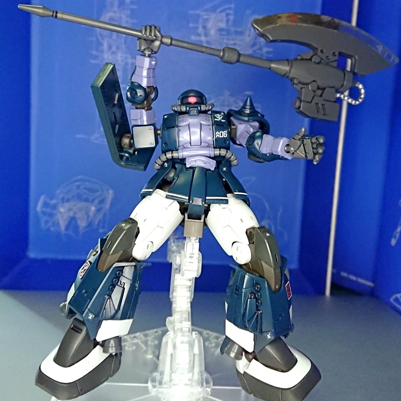 2021.02.20 HG MS-06R-1A 高機動型ザクII（オルテガ専用機