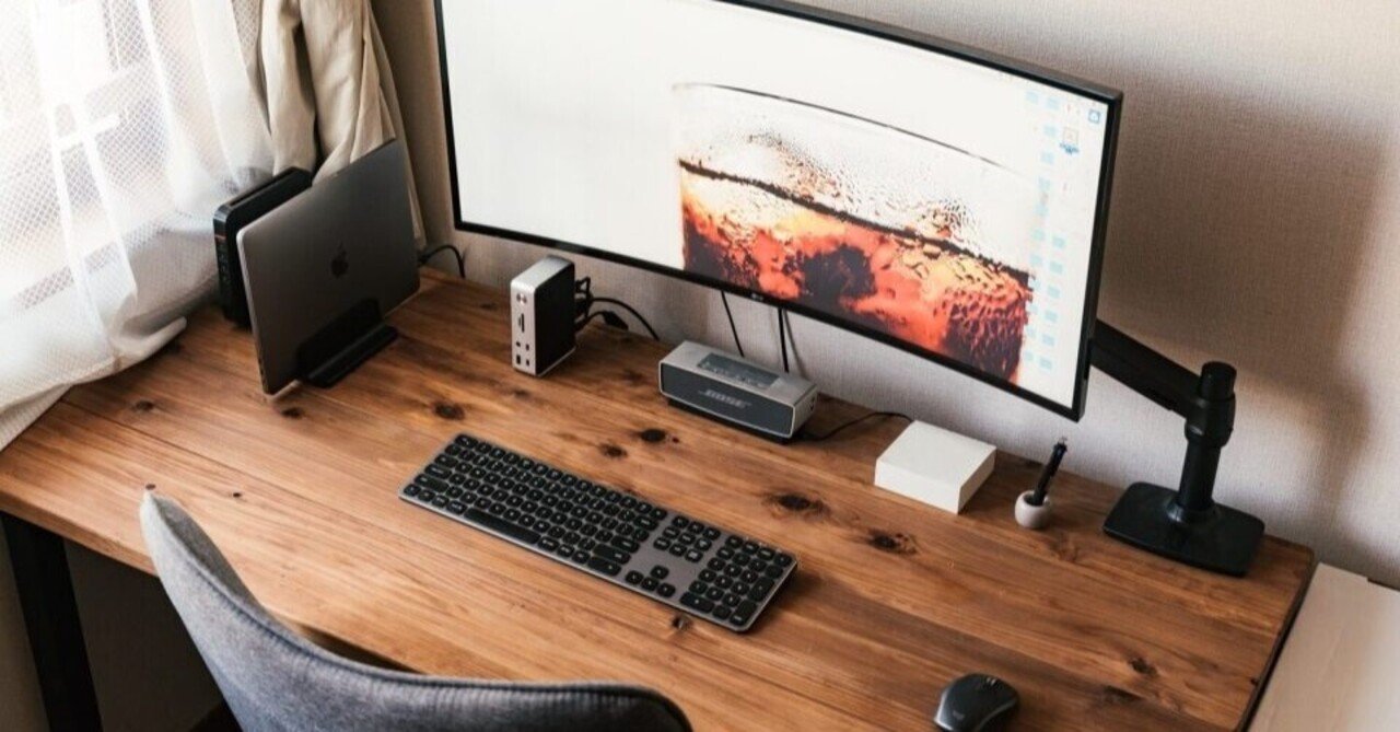 【再掲】IKEA KARLBY /FLEXISPOT E7 昇降式パソコンデスク MY DESK TOUR】FLEXISPOTの電動昇降テーブルとIKEA KARLBY天板の