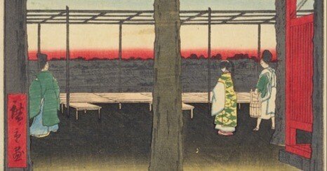 神田明神曙之景」−なんか煮え切らない締めくくりをしました。–『名所