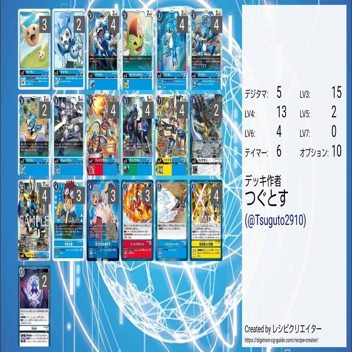 Xレコード発売目前 マグナモンx抗体採用アーマー体デッキ つぐーしゅ Note