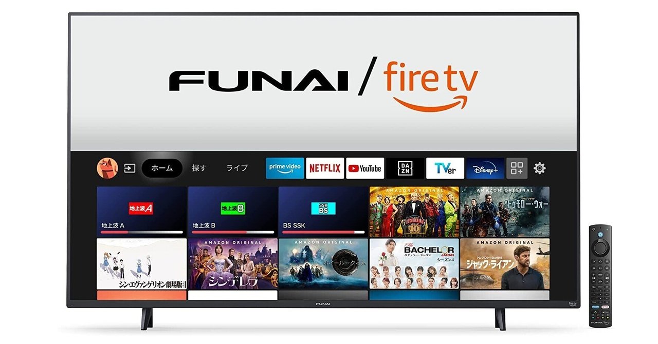 FireTV搭載テレビが日本国内初発売！予約限定で特別価格は買いか