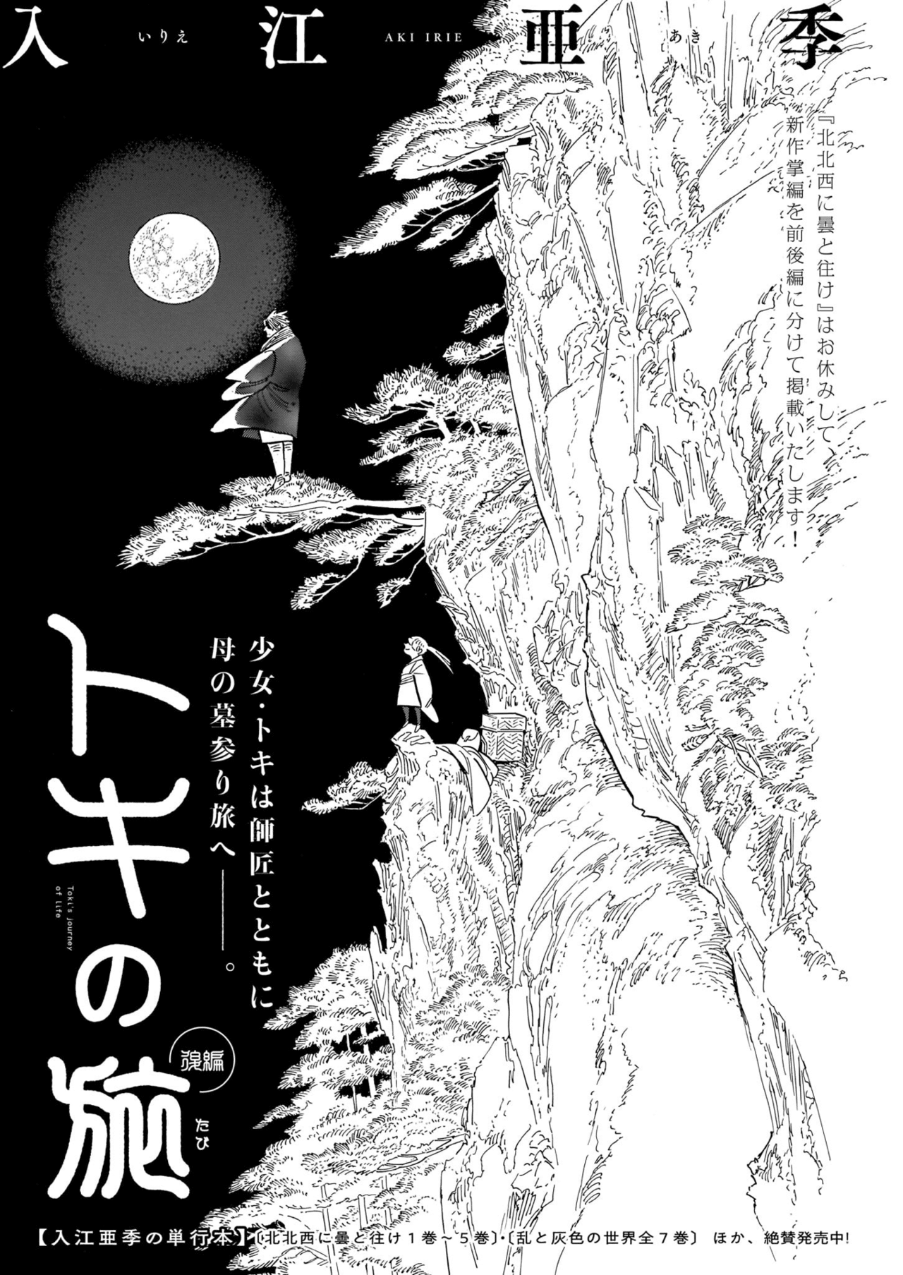 青騎士 第6b号作品紹介 トキの旅 入江亜季 青騎士 Note