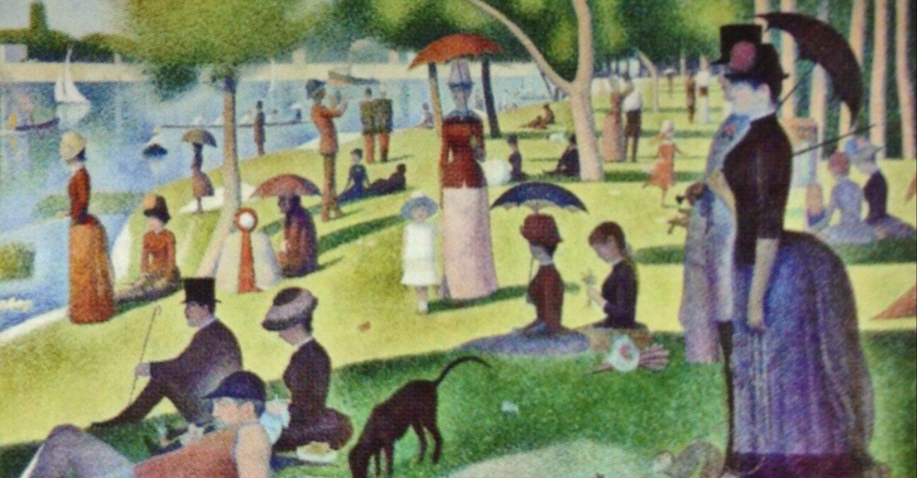スーラ描く「グランド・ジャット島の日曜日の午後」を夢見て｜アストロケン
