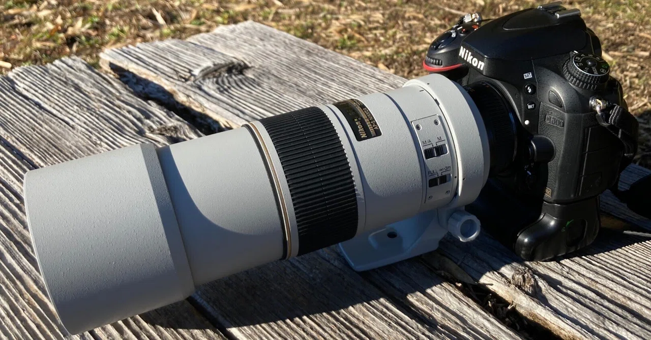 ニコンF4 ボディー　レンズ２本 Nikon 旧サンヨン(300mm f/4D)を6万円かけて修理した話。｜sugarkrone
