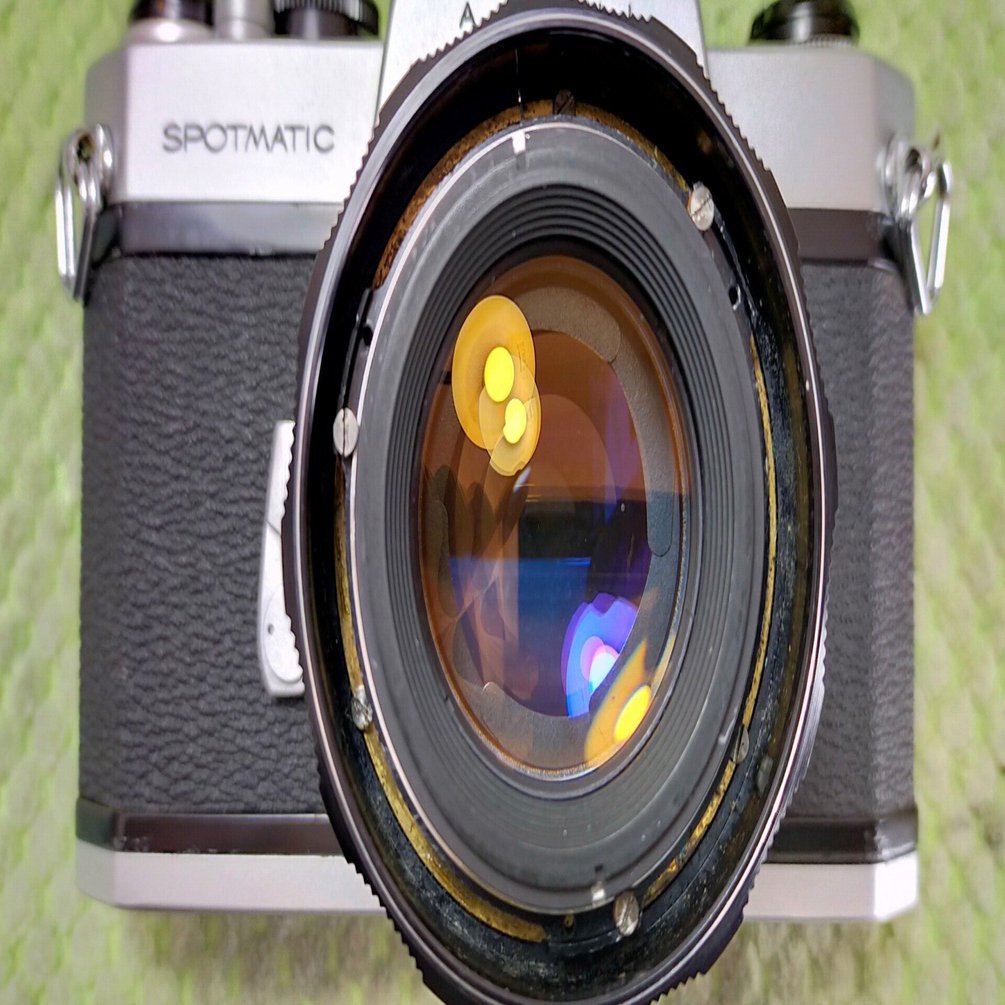 ペンタックスタクマーの無限遠の調整｜フィルムカメラ修理のアクアカメラ