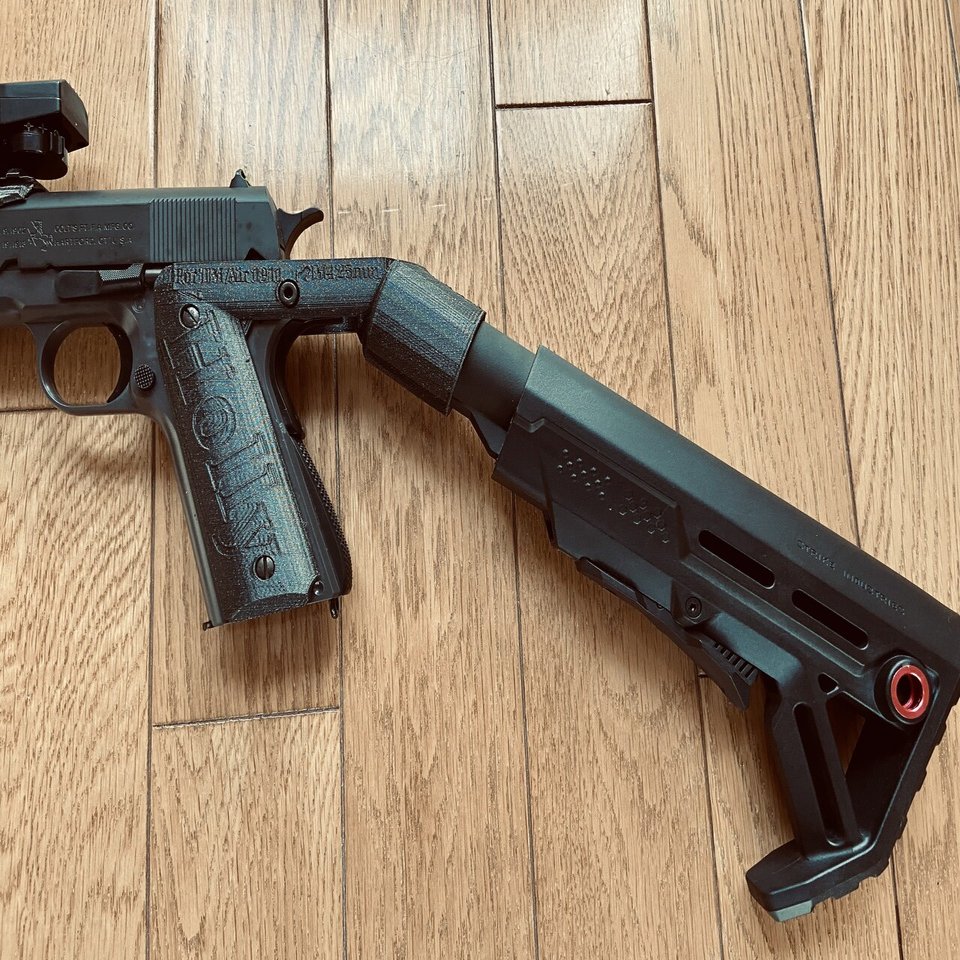 TOKYO MARUI コルト M1911A1ガバメント エアコッキングガン ファイルNo