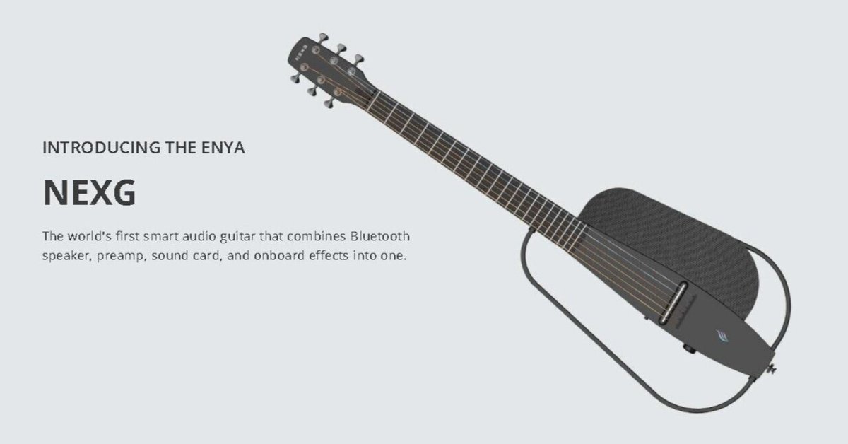 ENYA NEXG アコースティックギタージャンクです。 ENYA NEXG Acoustic Guitar Silent Guitar with Built-in