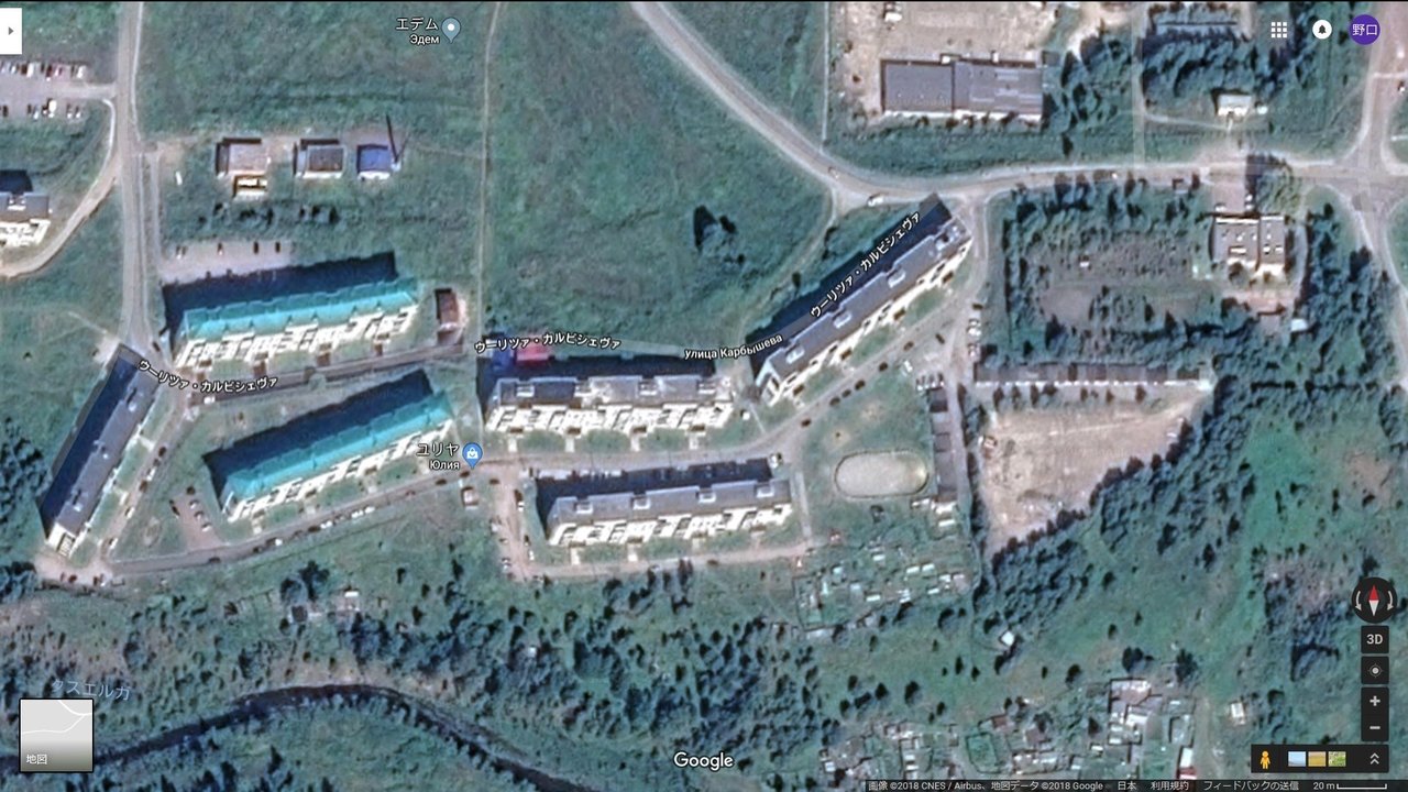 ロシアの核戦争秘密基地を、グーグルアースで偵察｜野口悠紀雄