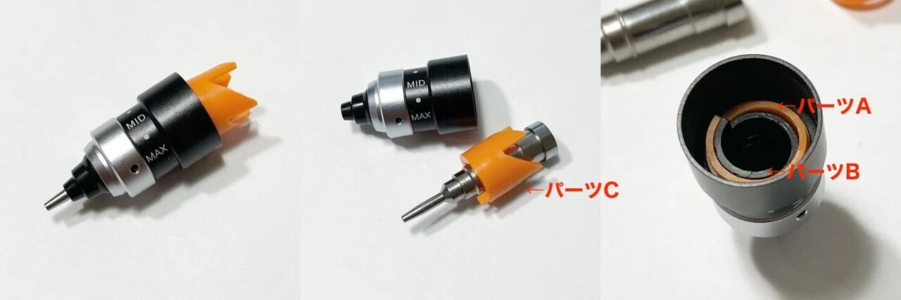 三菱鉛筆「クルトガダイブ」の自動繰り出し機構を分解して調べてみた