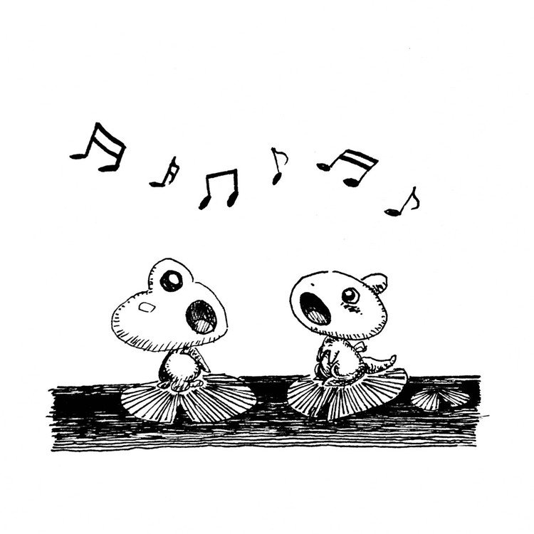お友だちのカエルさんと歌を歌うぷちゴン。

#ぷちゴン #絵本 #絵 #イラスト #キャラクター #ゆるキャラ #カエル #かえる #蛙 #歌