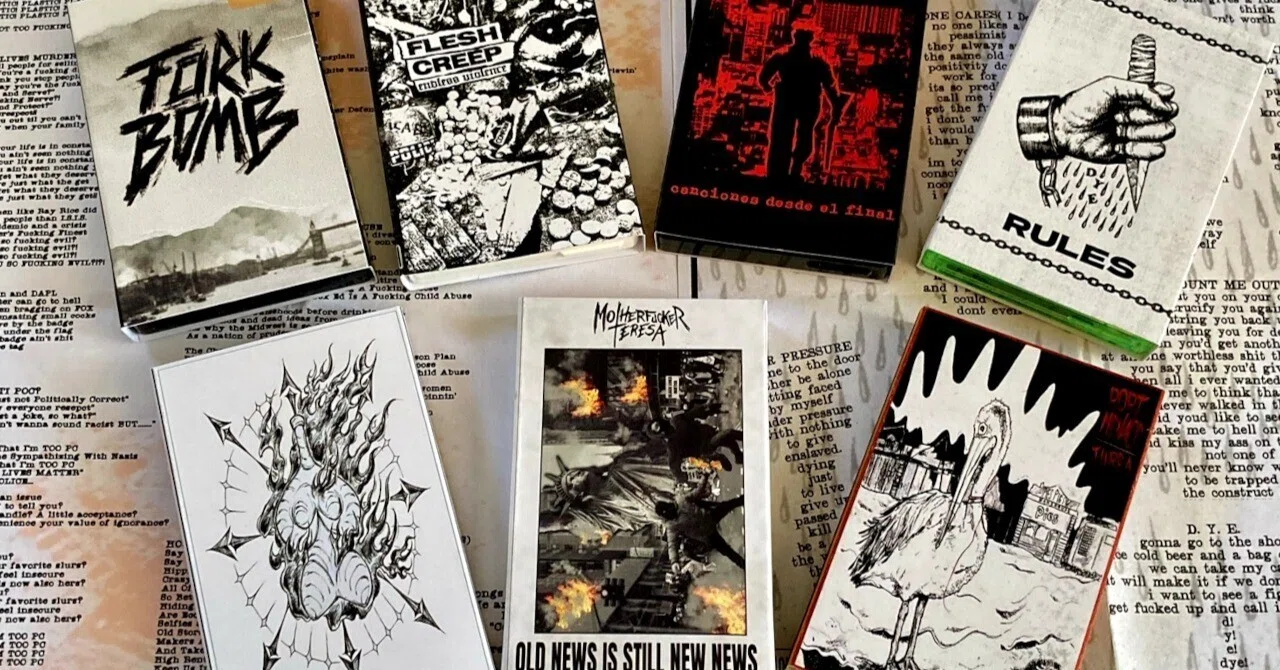 イギリスのカセットテープ専門、DIY Punk Label 