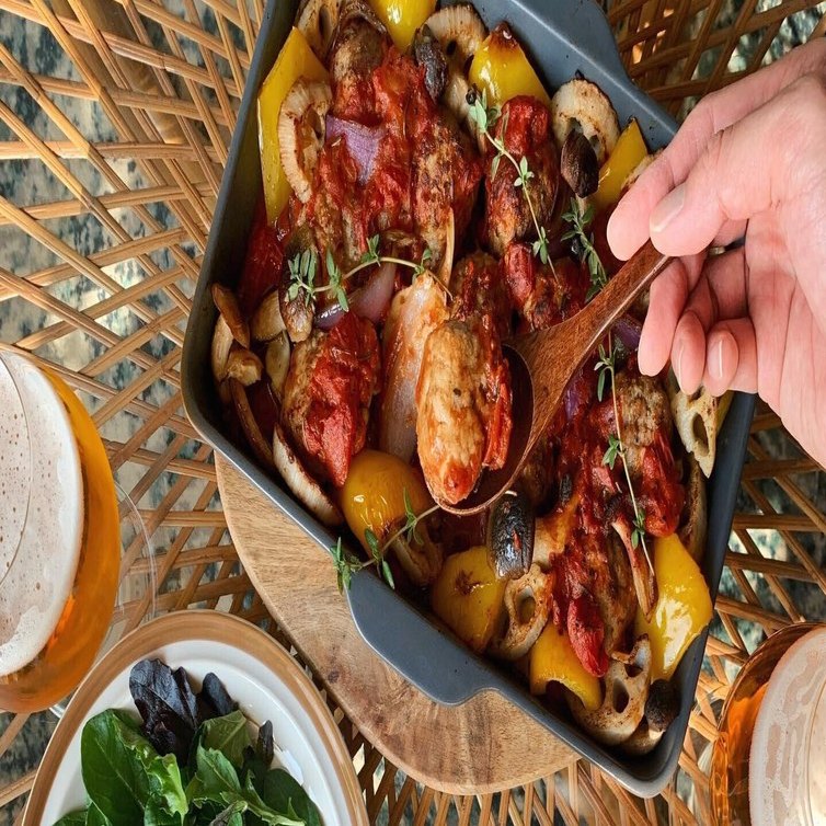 これひとつでお料理が楽チンに！画期的な耐熱陶器のベイクパン｜sarasa