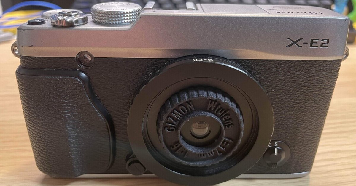 X-E2 W写ルンですレンズ（wtulens）バッテリー2個チャージャー社外  