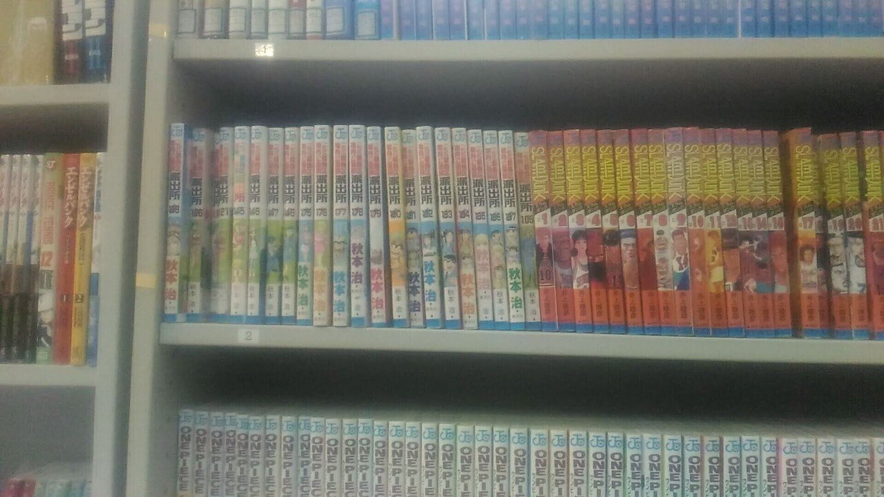 キエフ工科大学日本センター内にあるマンガ