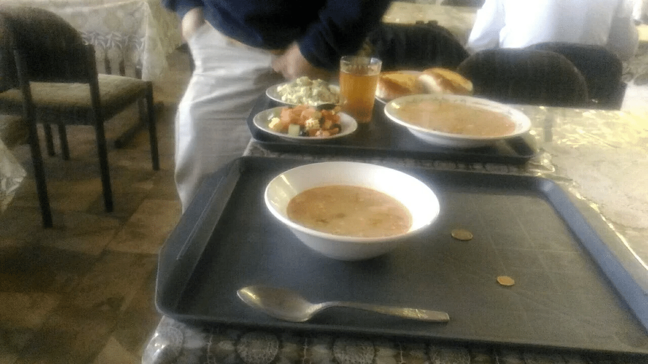 キエフ工科大学の学食