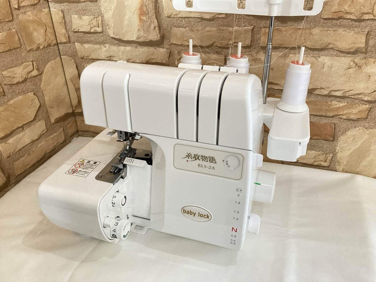 ロックミシン 糸取物語 BLS-2A とがり 清掃整備済み 