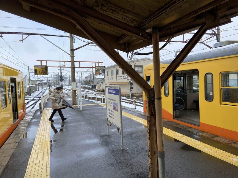 雪と楽しむ三重県内ローカル線 Yuki Note