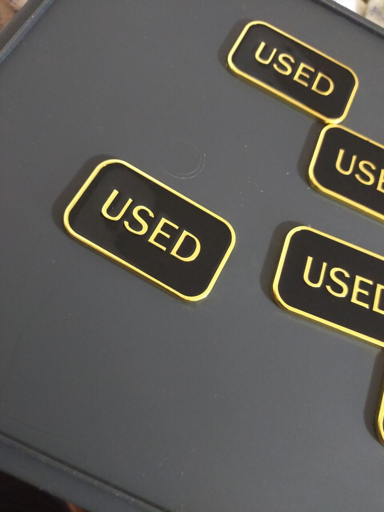 絶版品 100枚限定usedマーカー (ブラックゴールド) について 絶版品 100枚限定usedマーカー (ブラックゴールド) について