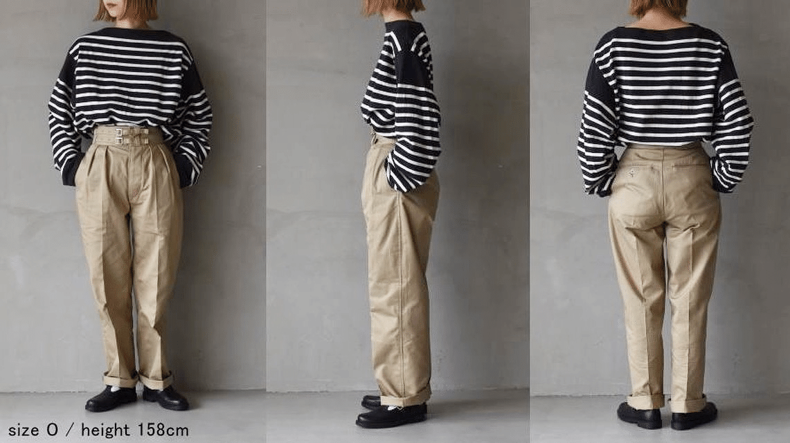 LENO リノ DOUBLE BELTED GURKHA TROUSERS ダブルベルト グルカ