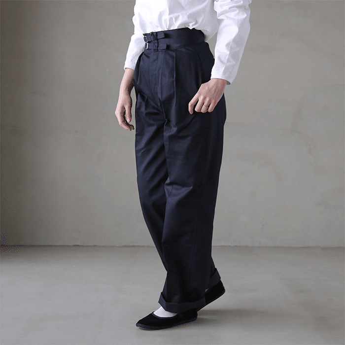 LENOのグルカトラウザー『サイズ比較』｜lbr_kyoto