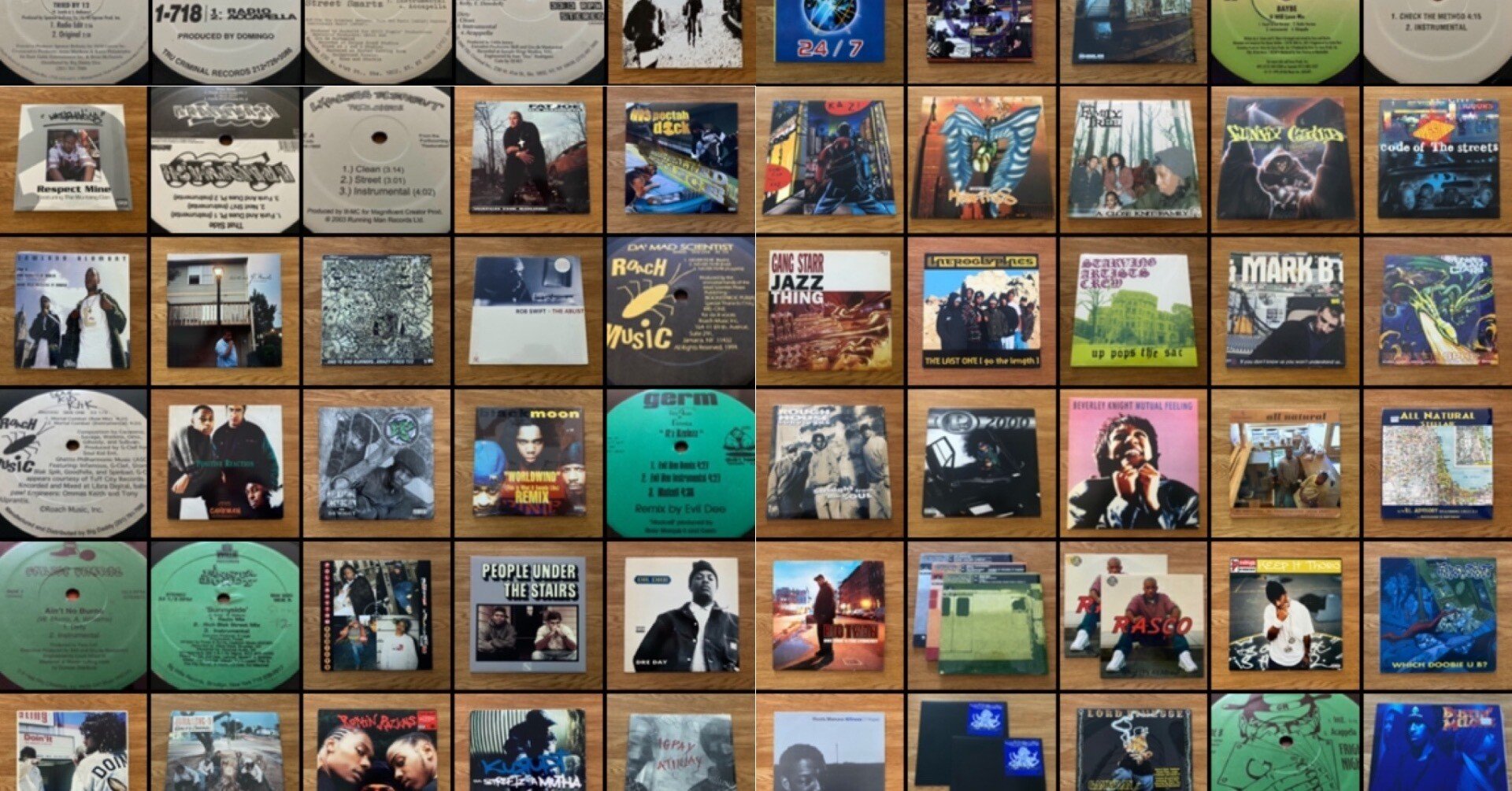 E-H】 600 HIPHOP VINYL RECORDZ -CLASSICS OF THE 90's n 00's- BY